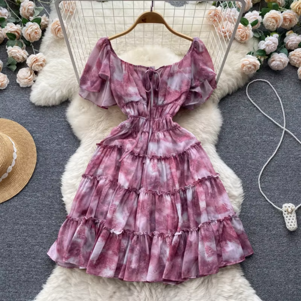 High Waist Mini Dress4