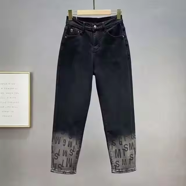 Slim Fit Denim Pants2