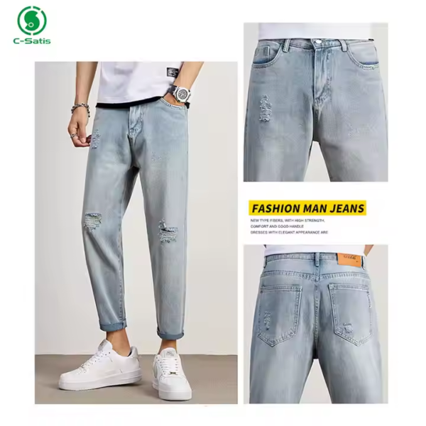 Straight Leg Jeans1