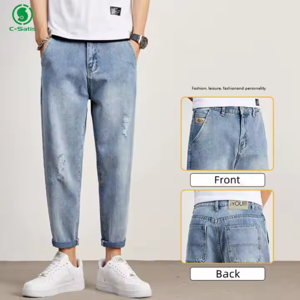 Straight Leg Jeans2