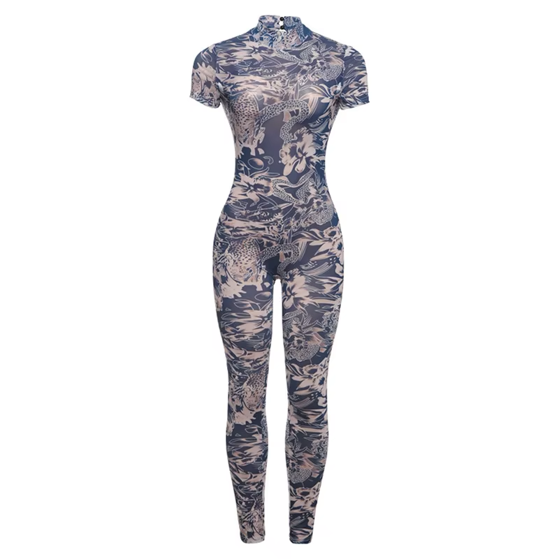 Women's Jumpsuit Print 1 Women's Jumpsuit Print 1
