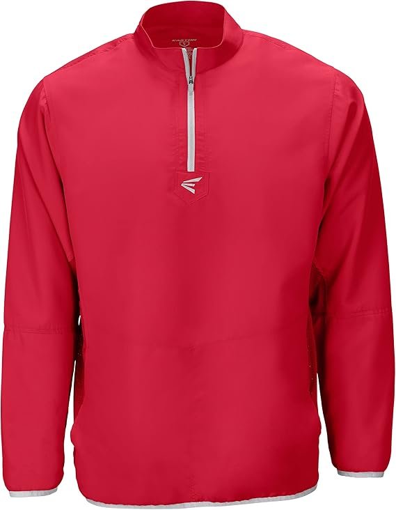 Easton Alpha Long Sleeve Cage Jacket red Easton Alpha Long Sleeve Cage Jacket red